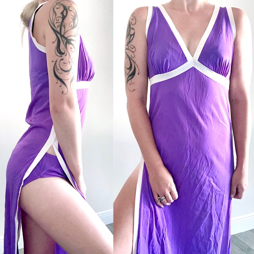 Vintage Silk Lingerie Set from the 60’s w/Bloomers
